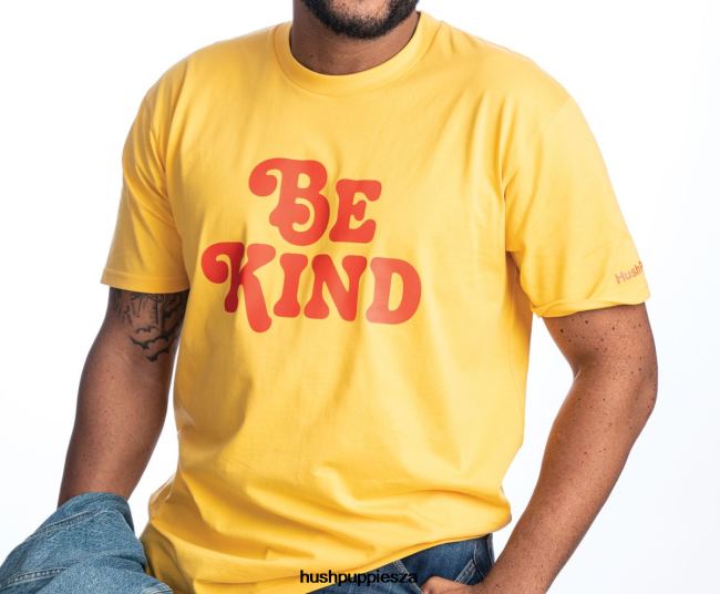 Hush Puppies Men's Be Kind Graphic Tee XXL4J236 T-Shirts